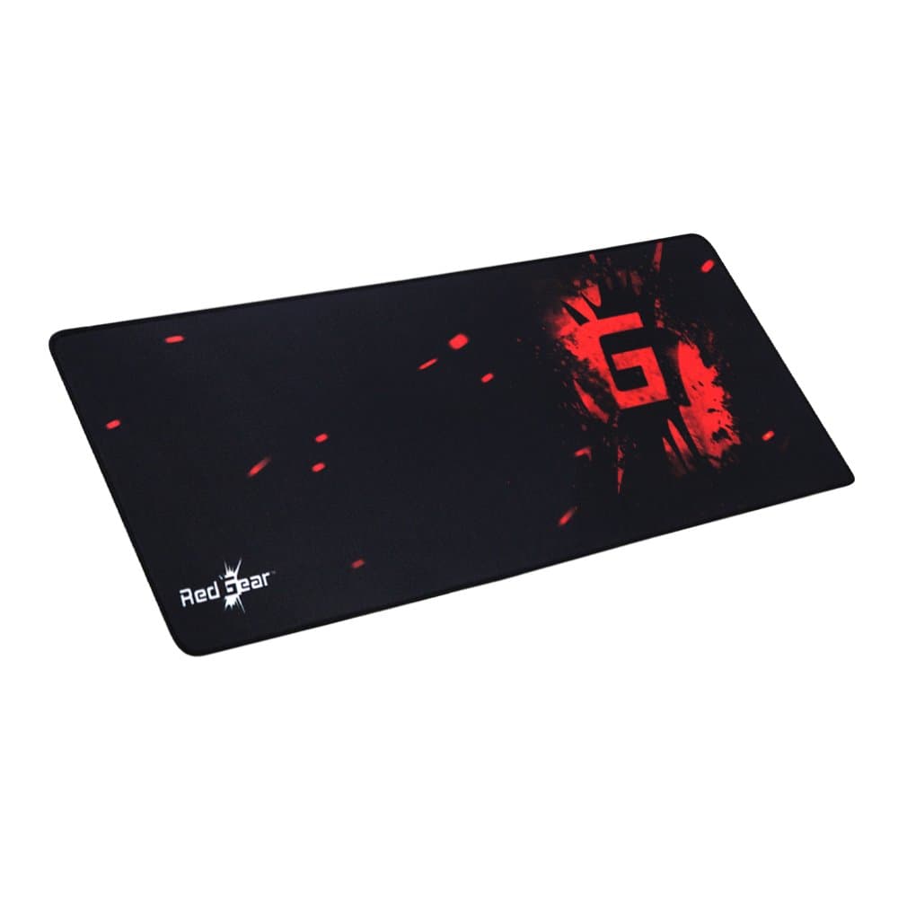 Redgear MP80 Speed-Type Gaming Mousepad (Black/Red) product image