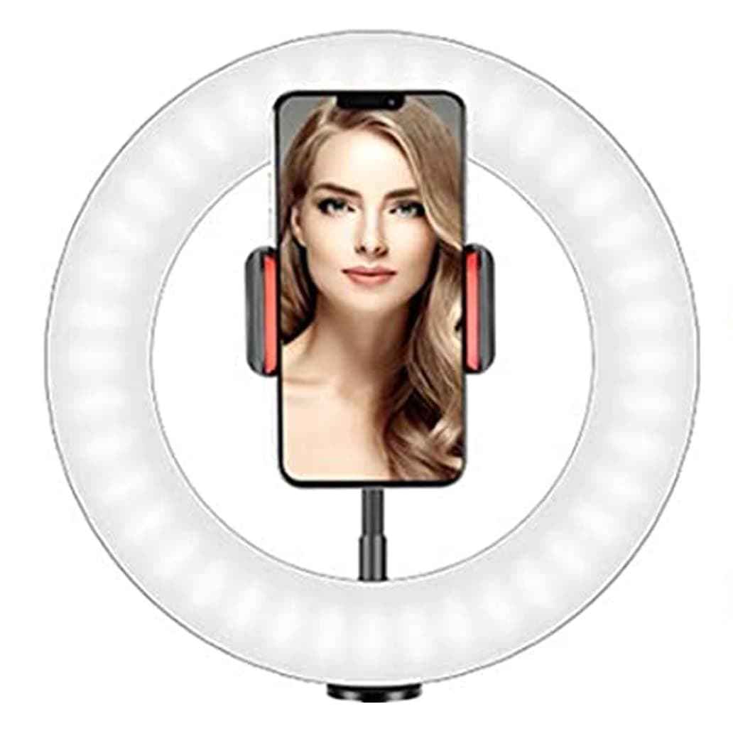 TECHBLAZE 10 Inch Selfie Ring Light LED Studio Photoshoot Flash Light Dimmable… product image