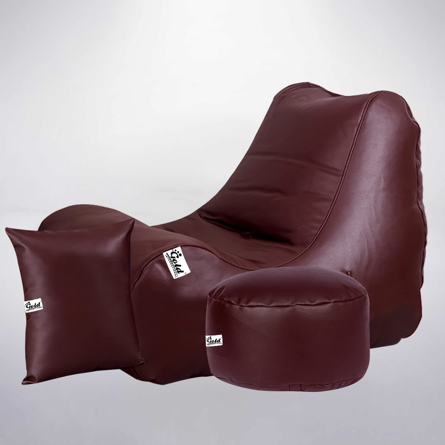 Gold Filled with Beans Gaming Chair Sofa Bean Bag… product image