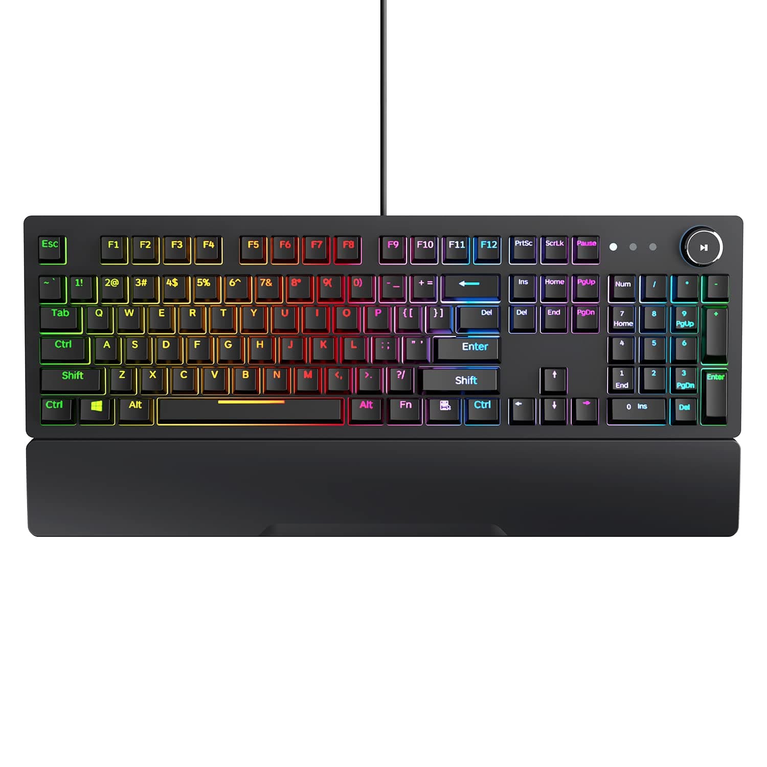 Redgear Shadow Blade Mechanical Keyboard with Drive Customization… product image