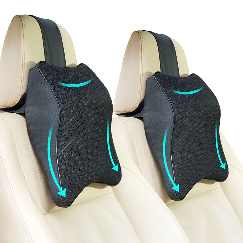 Memory Foam Car Neck Pillow, Ergonomic Neck Support Pillow… product image