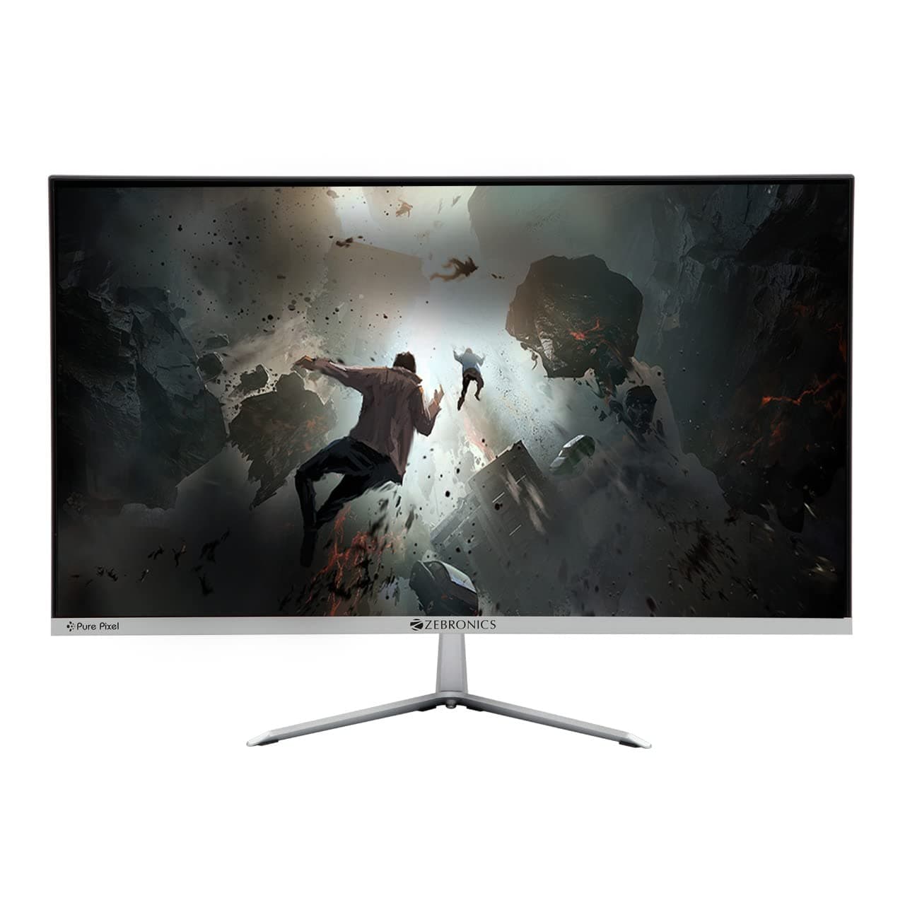 ZEBRONICS 24 Inch (60.4 Cm) Widescreen 1920 X 1080 Pixels LED Monitor, IPS… product image