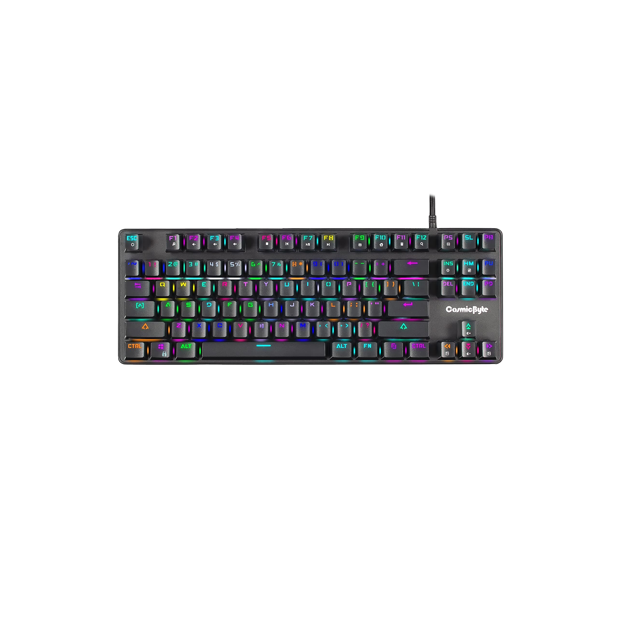 Cosmic Byte CB-GK-16 Firefly Per-Key RGB TKL Mechanical Keyboard… product image