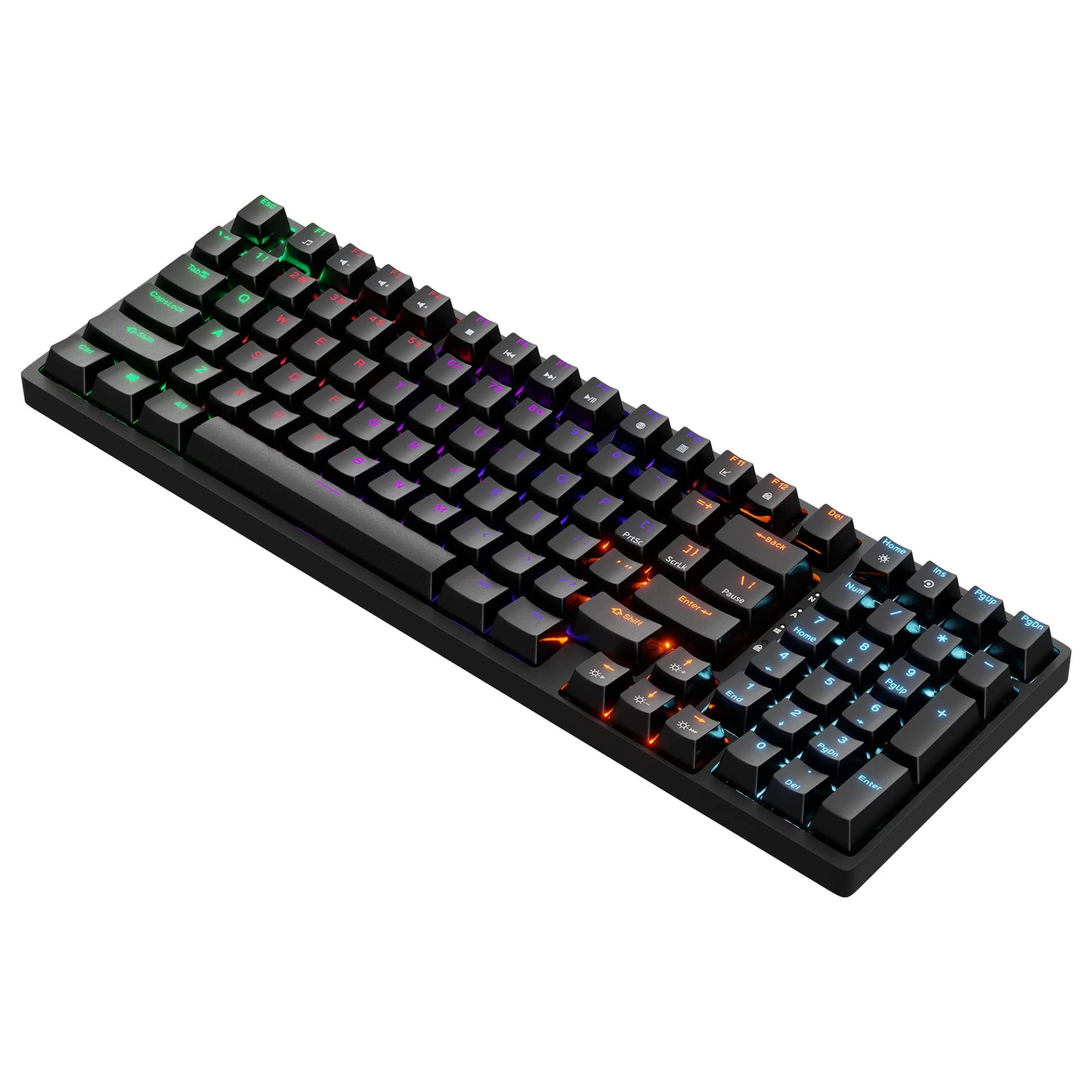 ZEBRONICS Nitro PRO Outemu RED Switch Gaming Mechanical Keyboard… product image