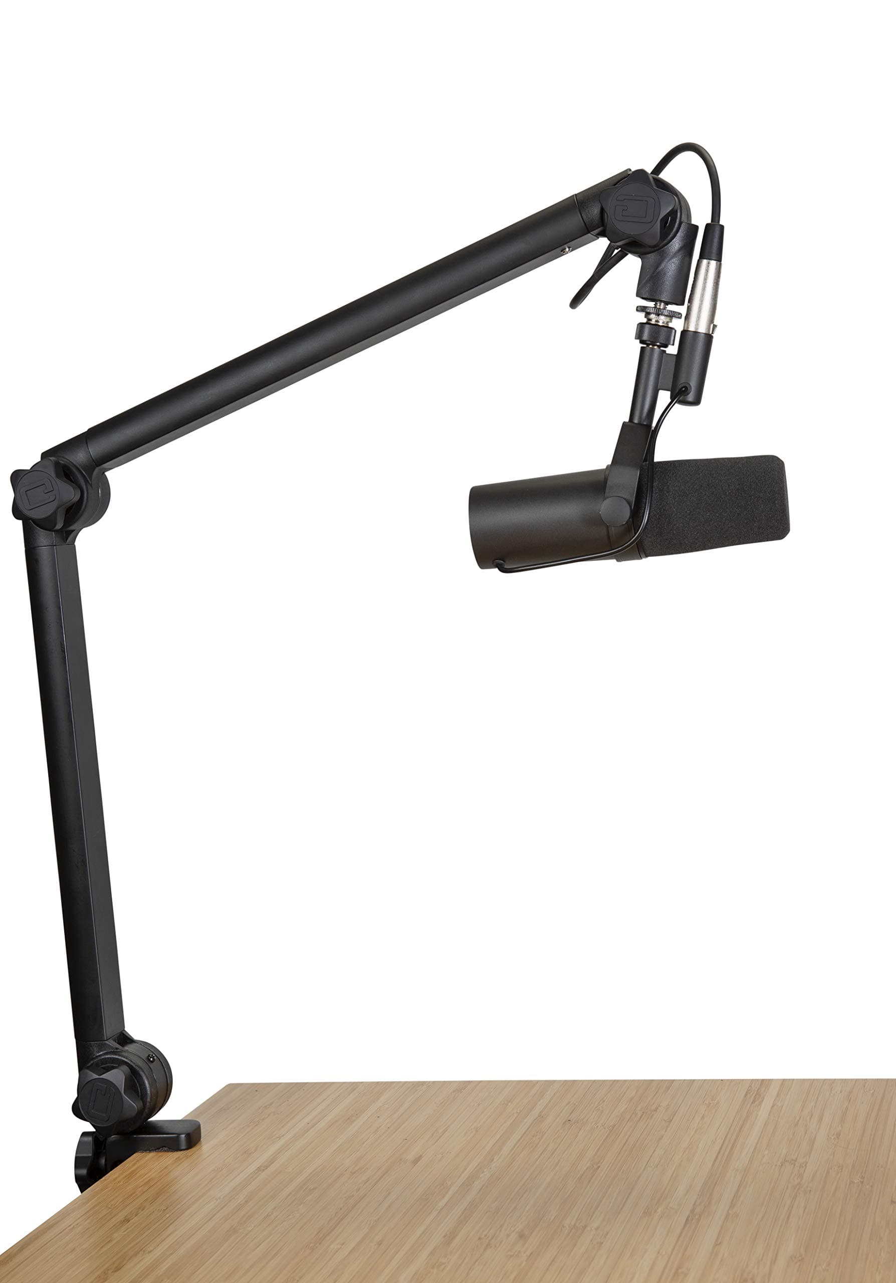 Gator Frameworks Deluxe Desk-Mounted Broadcast Microphone Boom Stand For Podca… product image