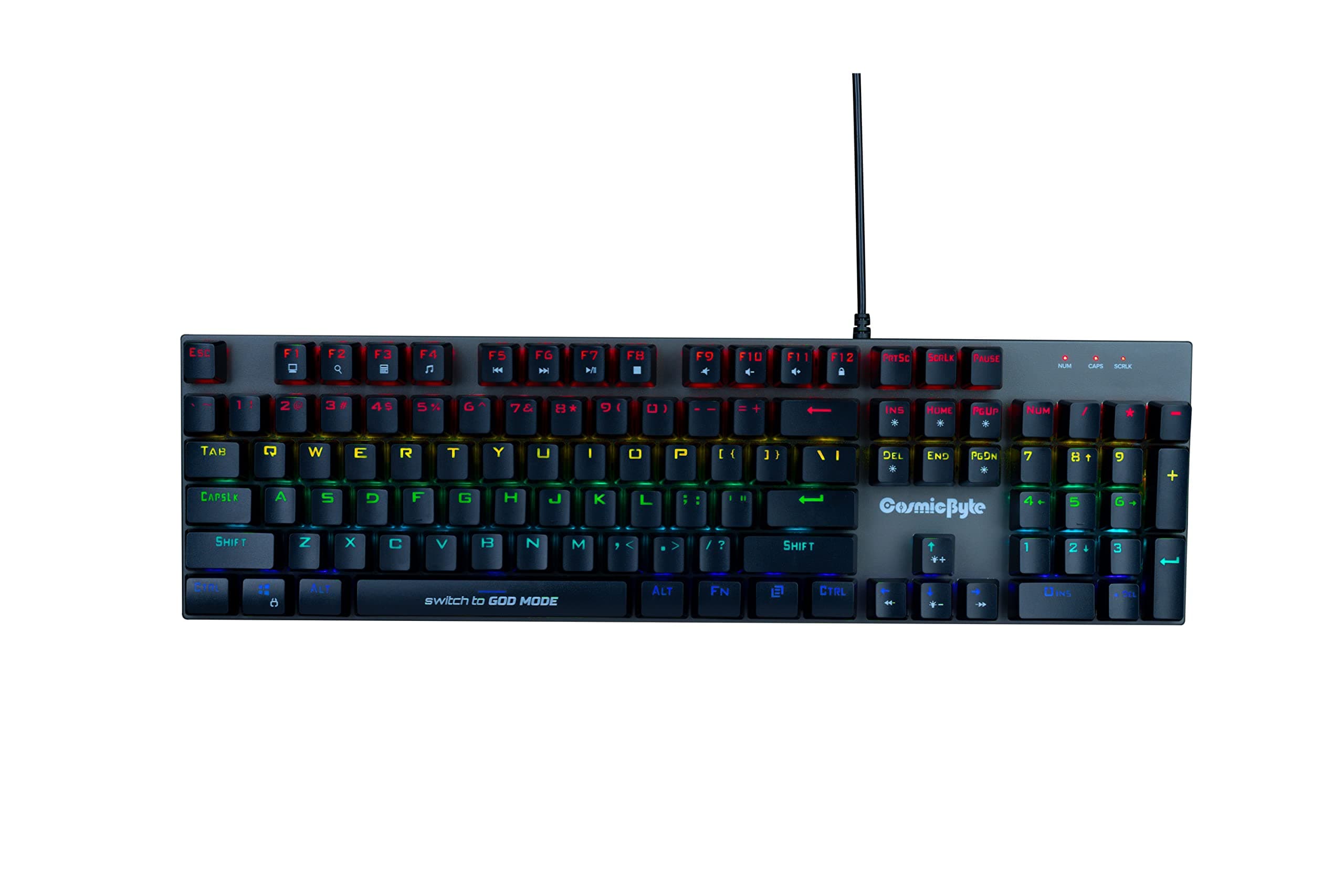 Cosmic Byte CB-GK-27 Vanth Mechanical Keyboard Upgraded… product image