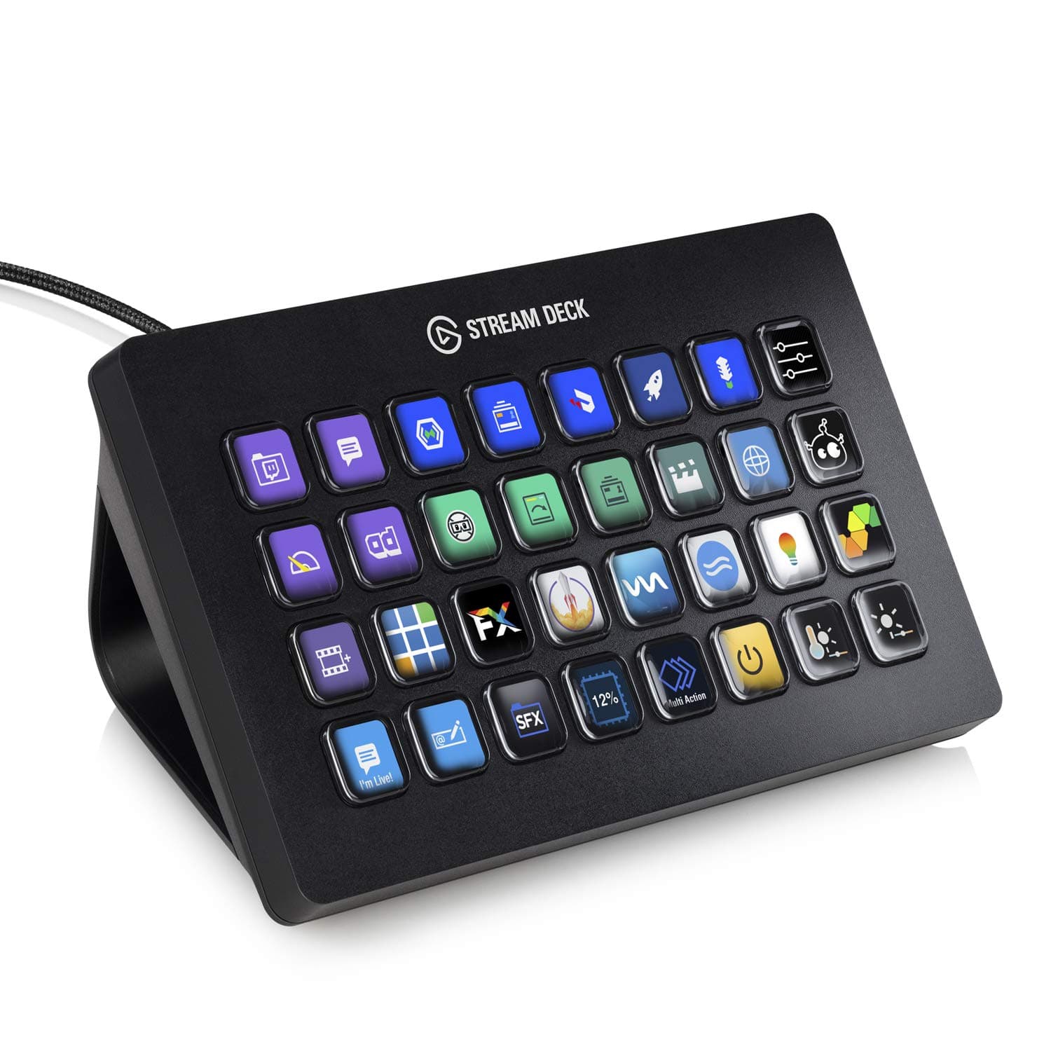 Elgato Stream Deck XL - Advanced Stream Control with 32 customizable LCD keys… product image
