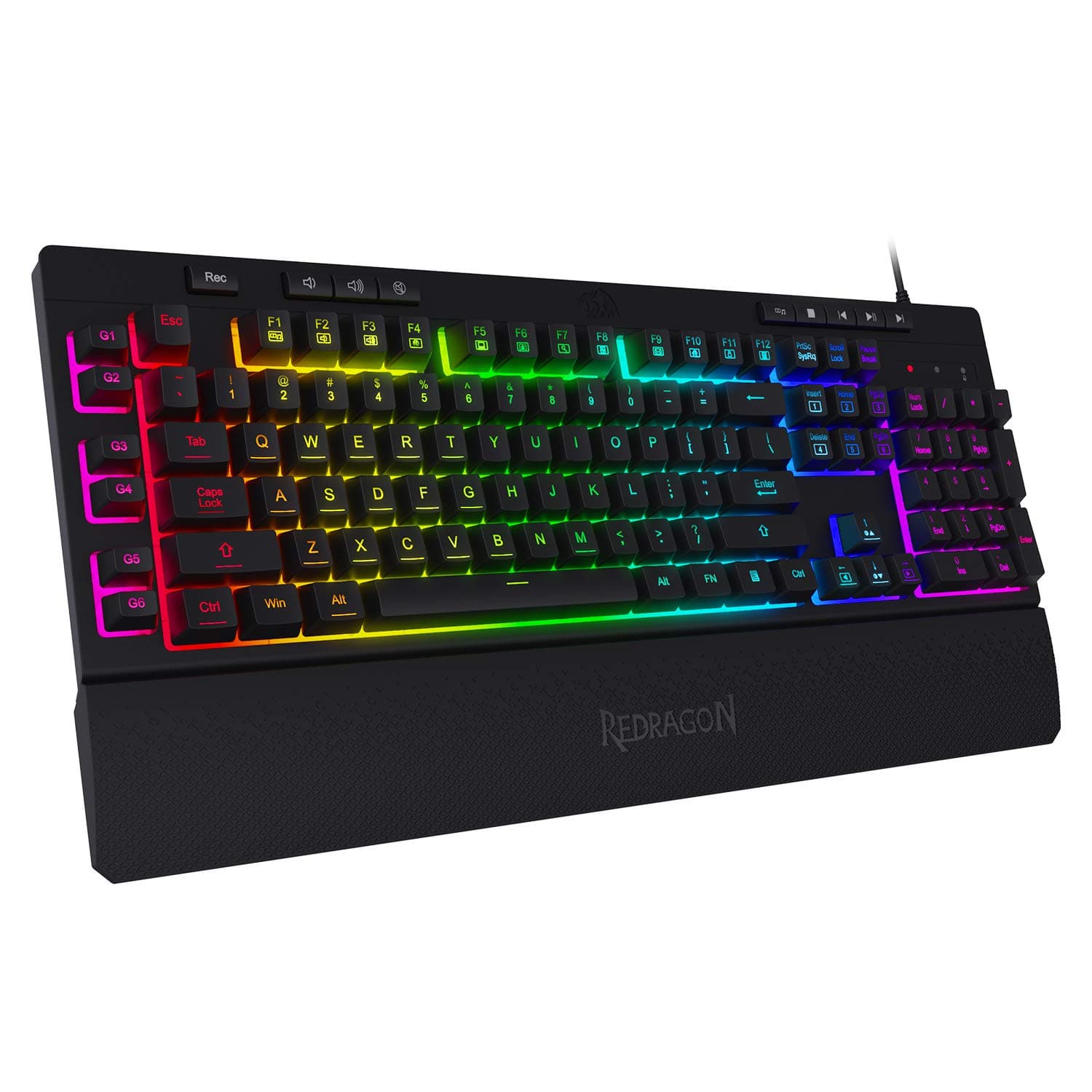 Redragon Shiva K512 RGB Backlit Membrane Wired Gaming Keyboard… product image
