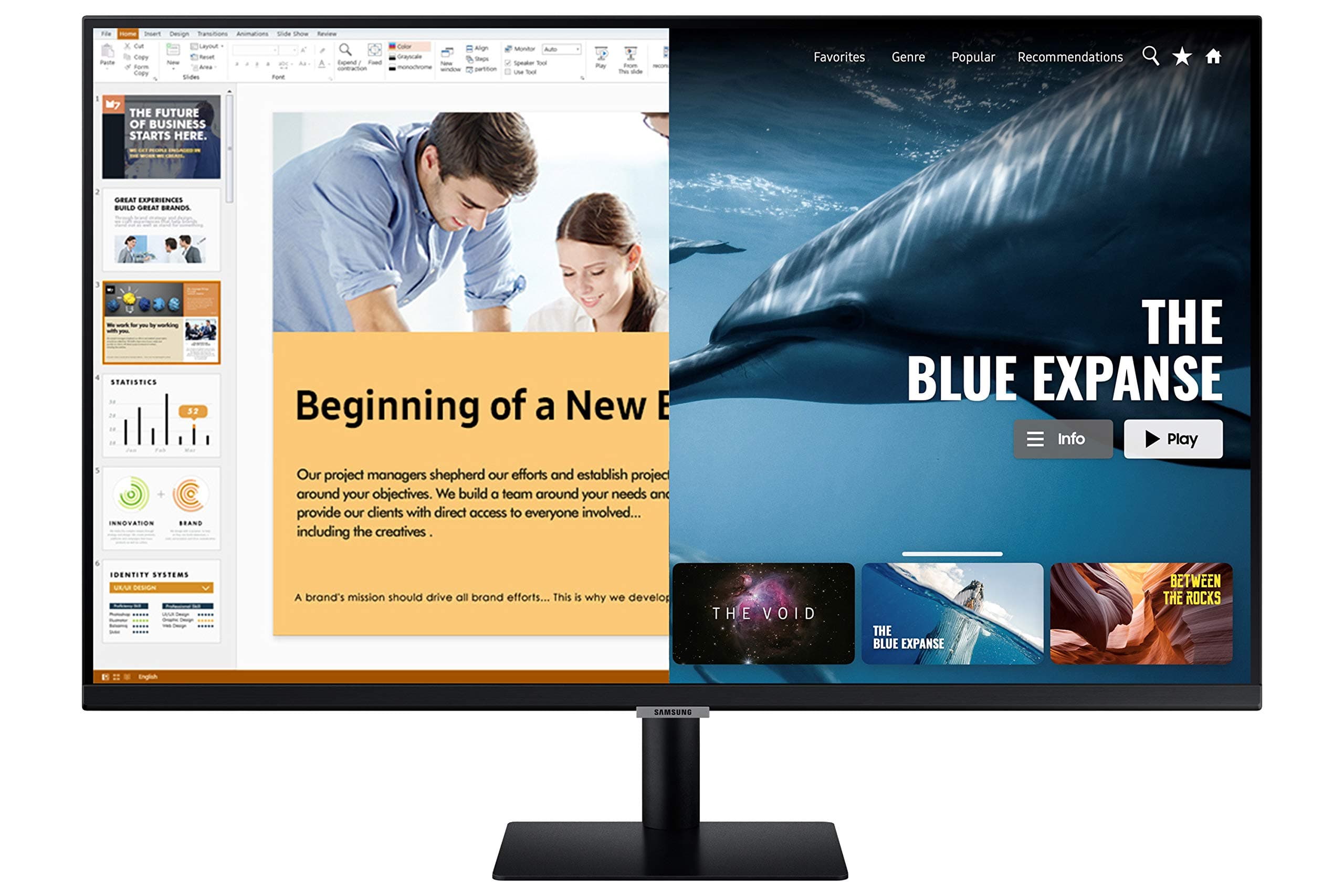 Samsung- Ls32Am700Uwxxl, 32 Inch (81.28 Cm) 3840 X 2160 Pixels M7 Smart Led Mo… product image